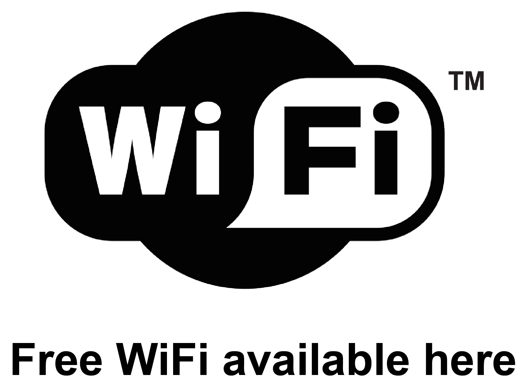 WiFi available labels